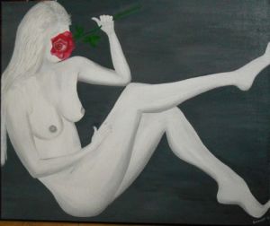 Voir le détail de cette oeuvre: la femme à la rose